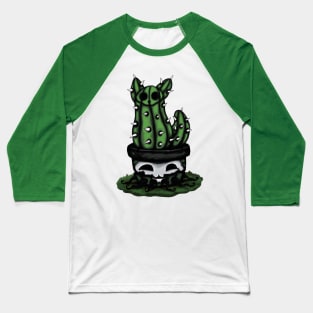 Happy cactus cat Baseball T-Shirt